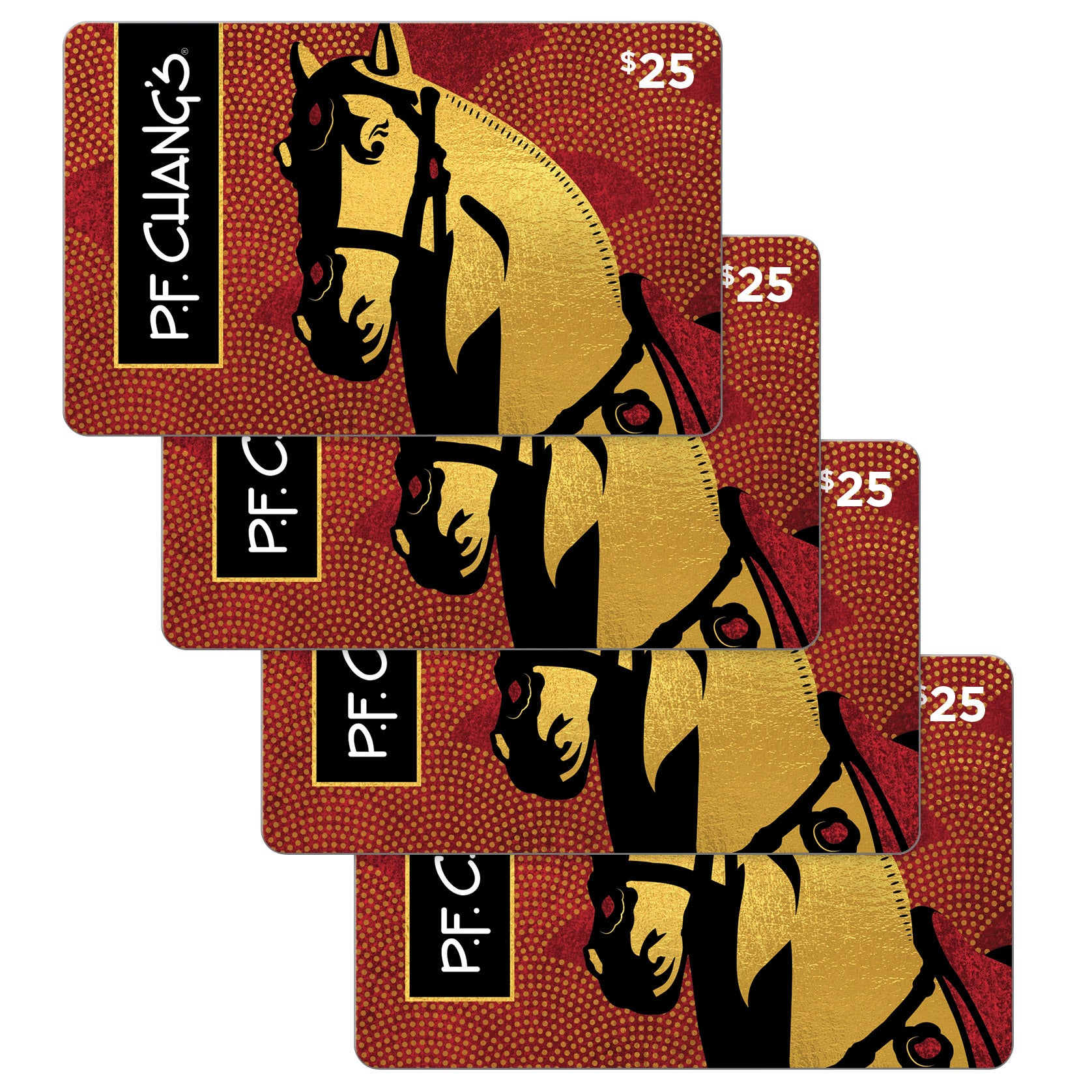 PF Chang's Four Restaurant $25 eGift Cards ($100 Value)