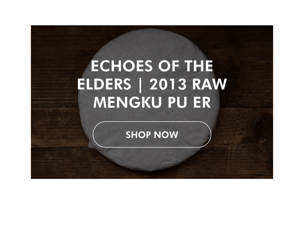 ECHOES OF THE ELDERS | 2013 Raw Mengku Pu Er SHOP NoW