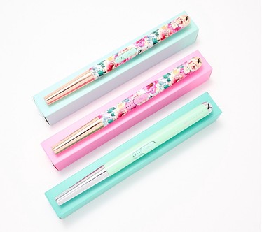 HALO Set of 3 Rechargeable Lighter Wands w/ Gift Boxes