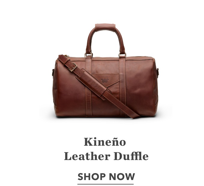 Kineño Leather Duffle