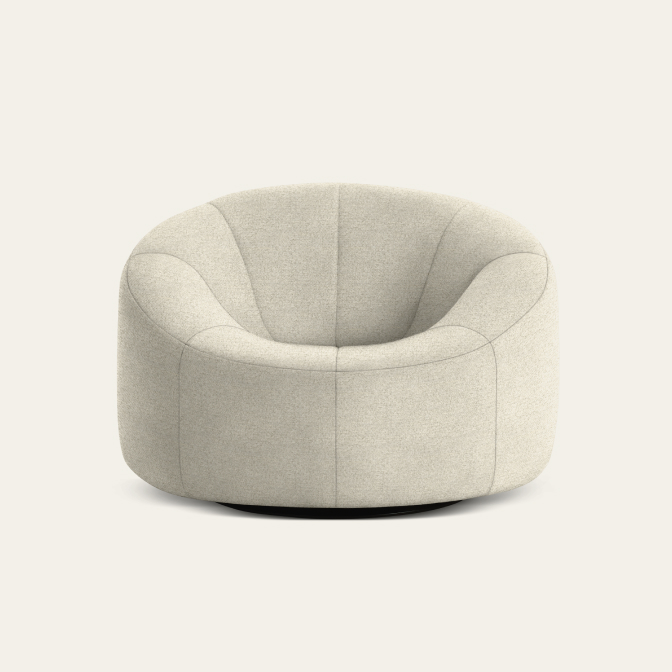 Pumpkin Swivel Chair