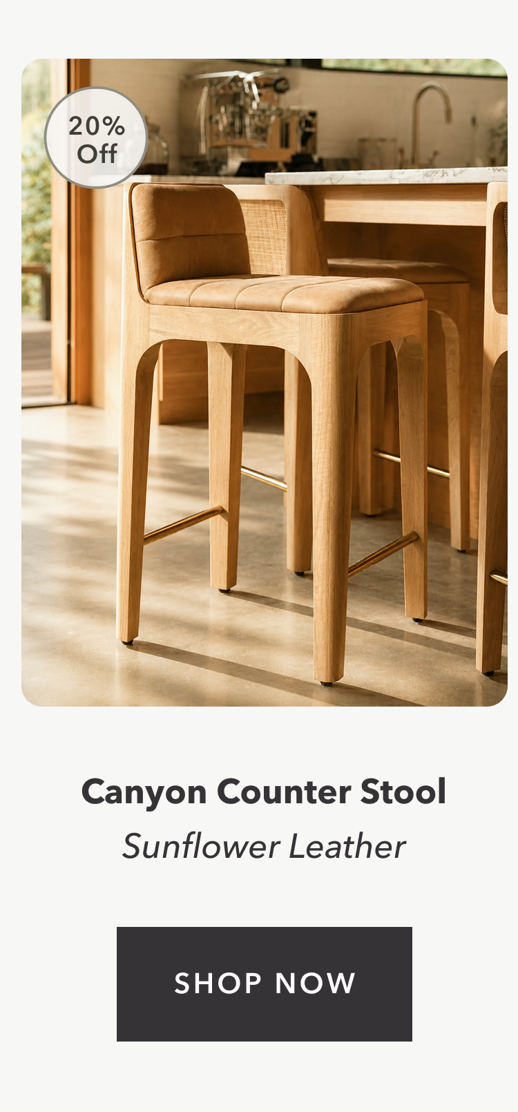 Canyon Counter Stool now 20% Off
