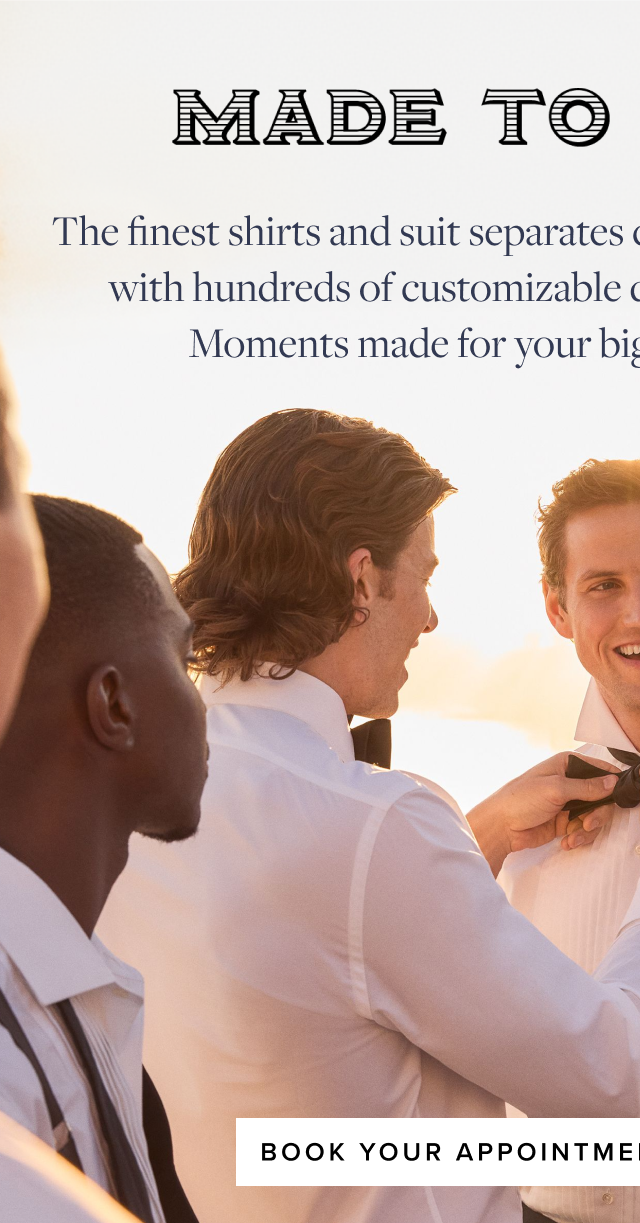 Made To Measure Book Your Appointmenrt