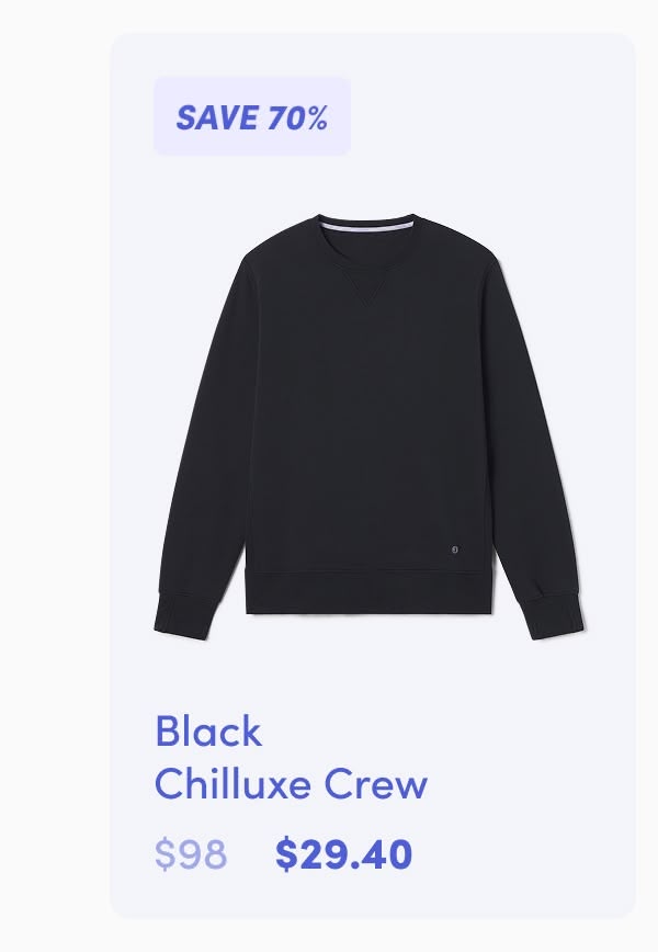 Black Chilluxe Crew