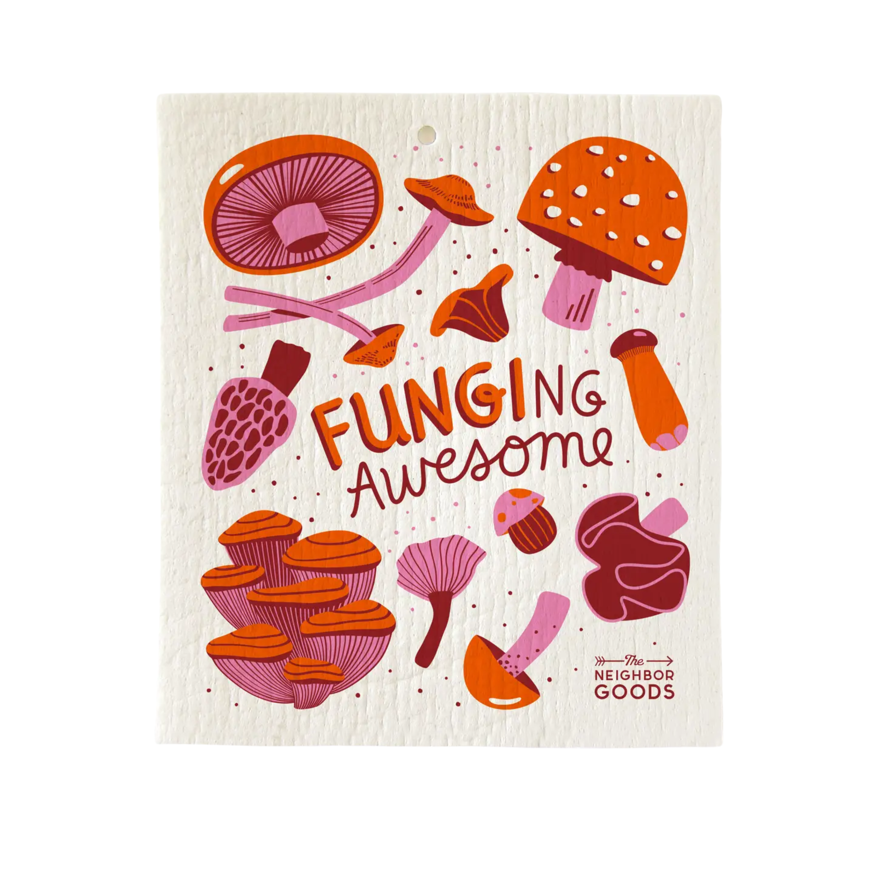 Image of Funging Awesome Mushroom Sponge Cloth