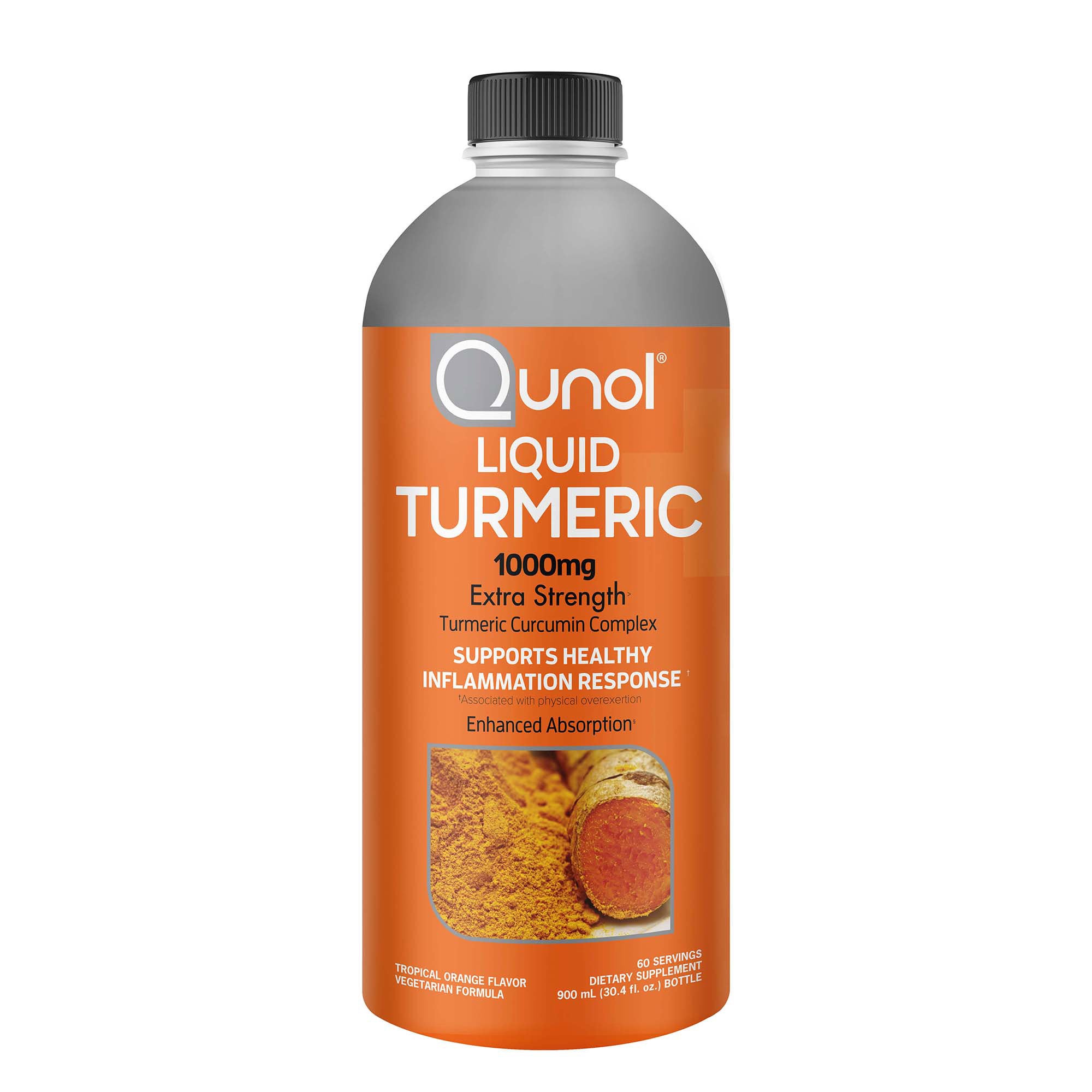 Qunol Liquid Turmeric 1,000 mg, 30.4 Fluid Ounces