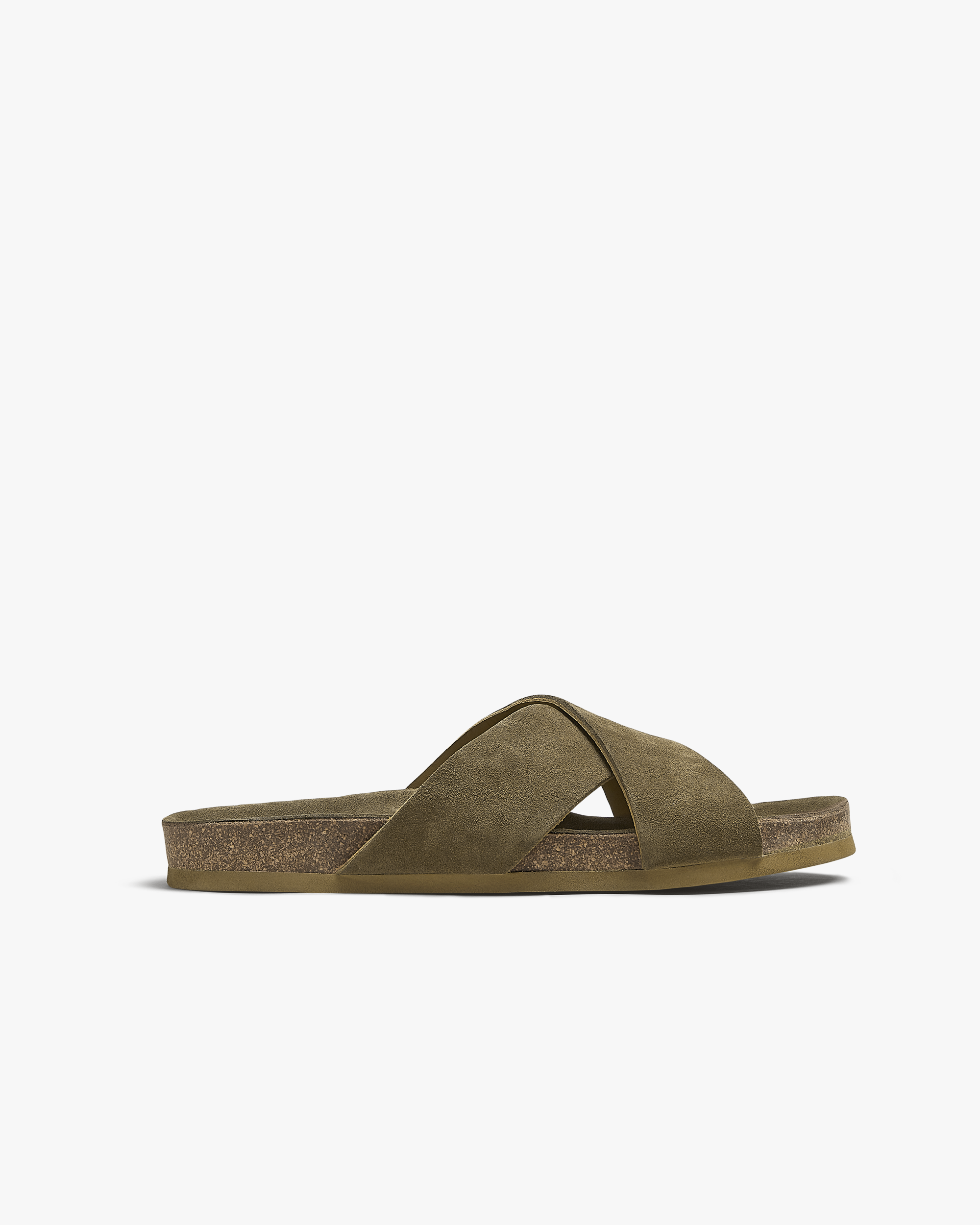 Image of Solvik – Moss Green Suede