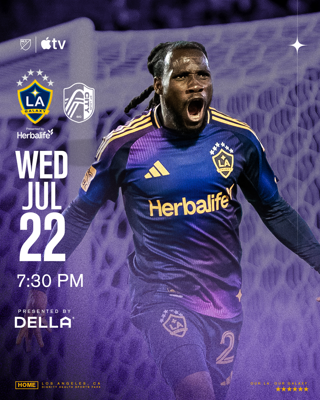 LA Galaxy vs STL on July 22