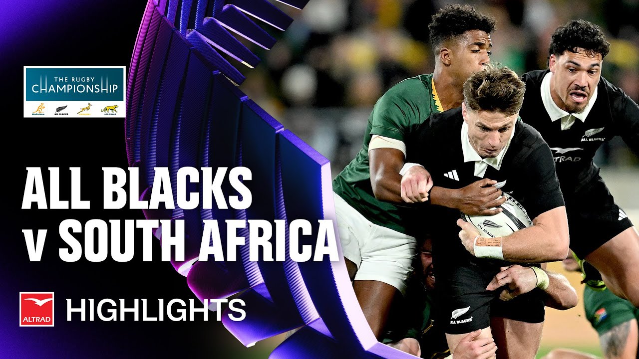 All Blacks v South Africa Highlights