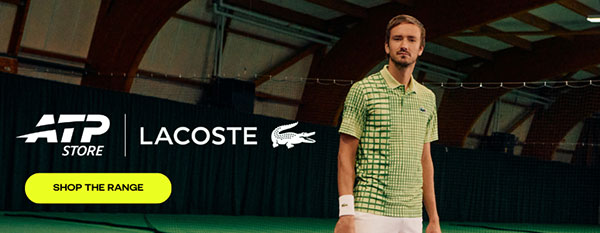 ATP Store | Lacoste - Shop The Range
