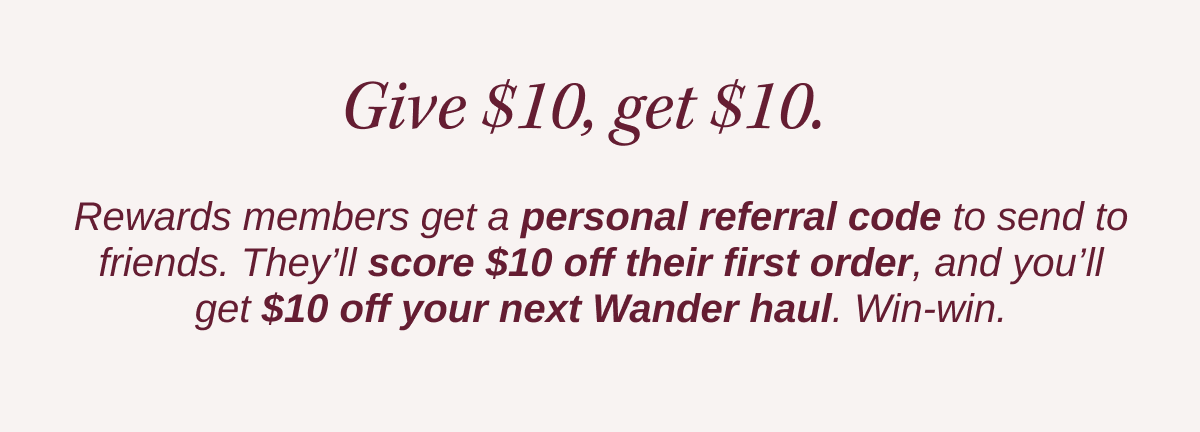 Give $10. Get $10