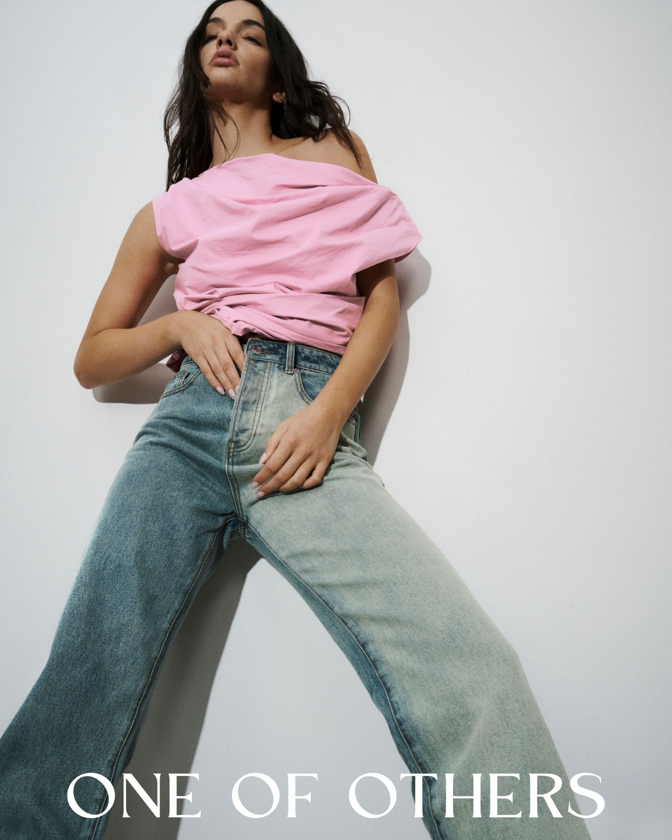 Welcome to ONE OF OTHERS featuring the Pallas Top Vivid Pink and Reign Jean Steel Blue 