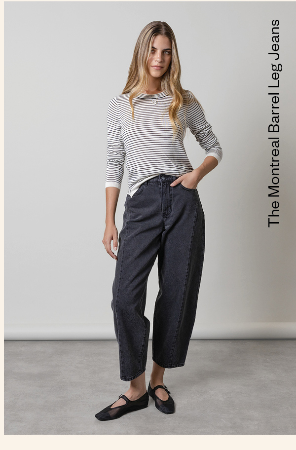 Montreal Barrel Leg Jeans