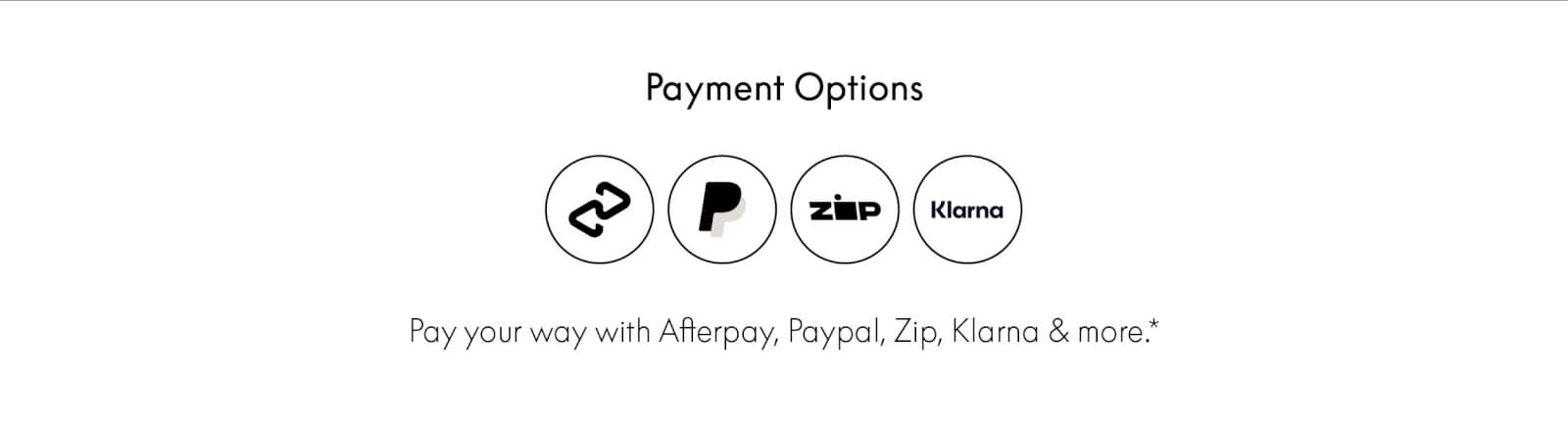 Payment Options