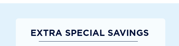 extra special savings