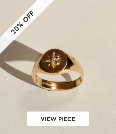 20% Off: North Star Original Signet Ring