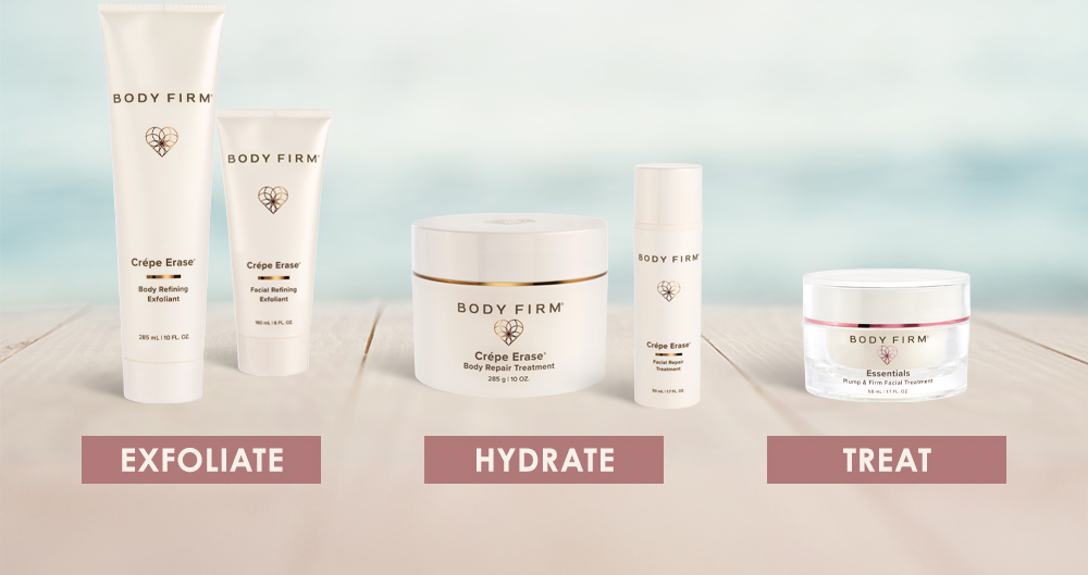 Exfoliate, Hydrate, Treat 