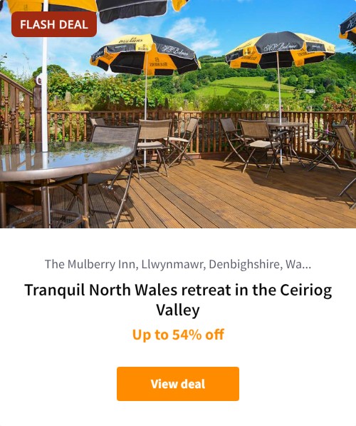 Tranquil North Wales retreat in the Ceiriog Valley