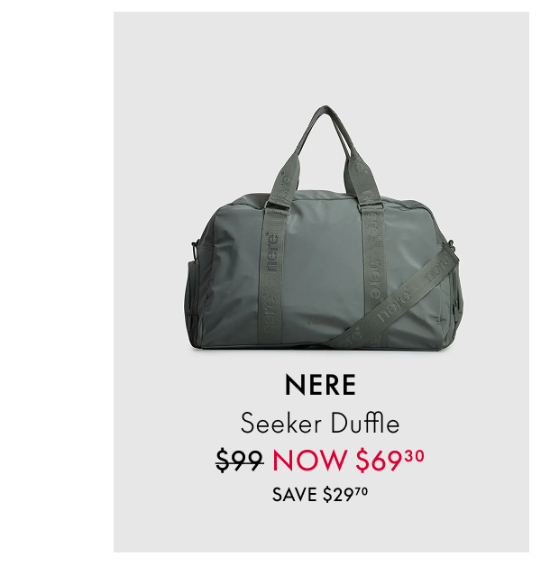 nere Seeker Duffle