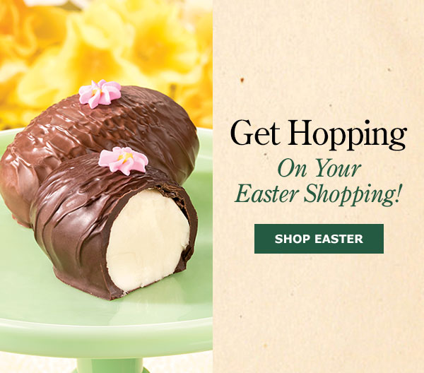 Get Hopping On Your Easter Shopping! Shop Easter. Milk or Dark Chocolate Vanilla Buttercream Easter Egg