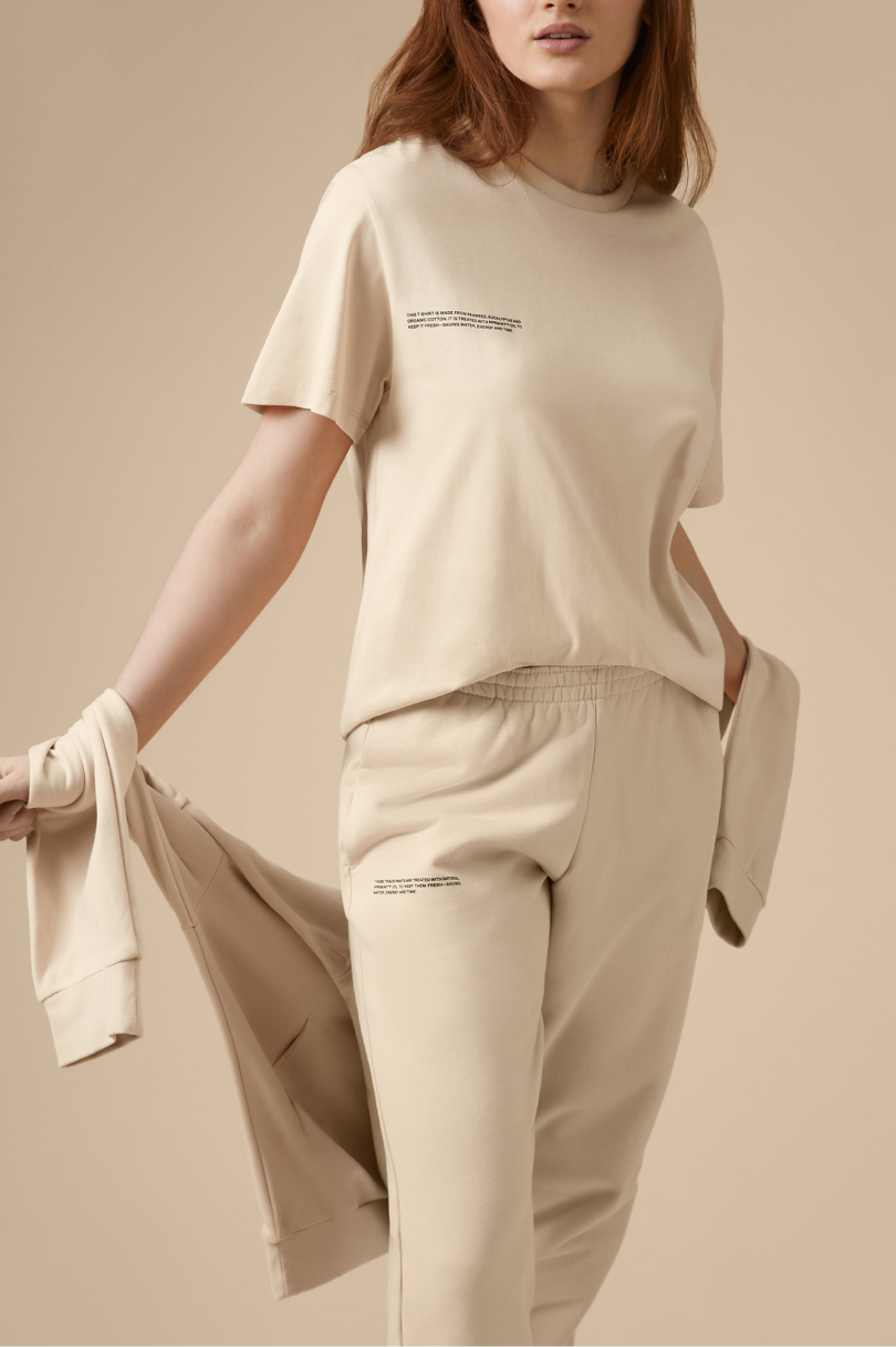 Womens 365 Midweight Track Pants - Sand