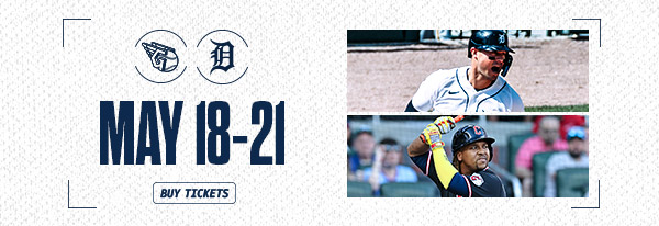 Guardians vs Tigers May 18-21. Buy Tickets.