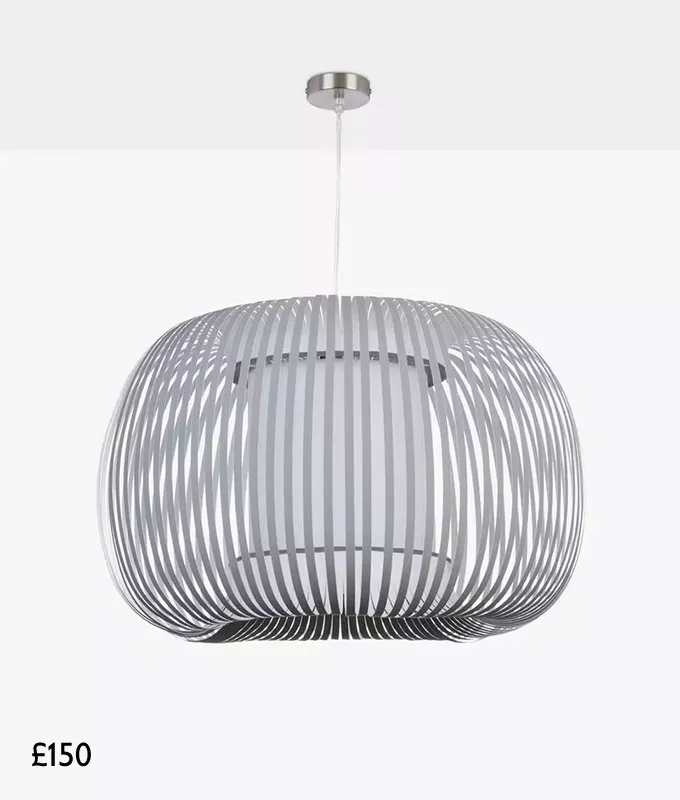 John Lewis Harmony Large Ribbon Ceiling Light, £150