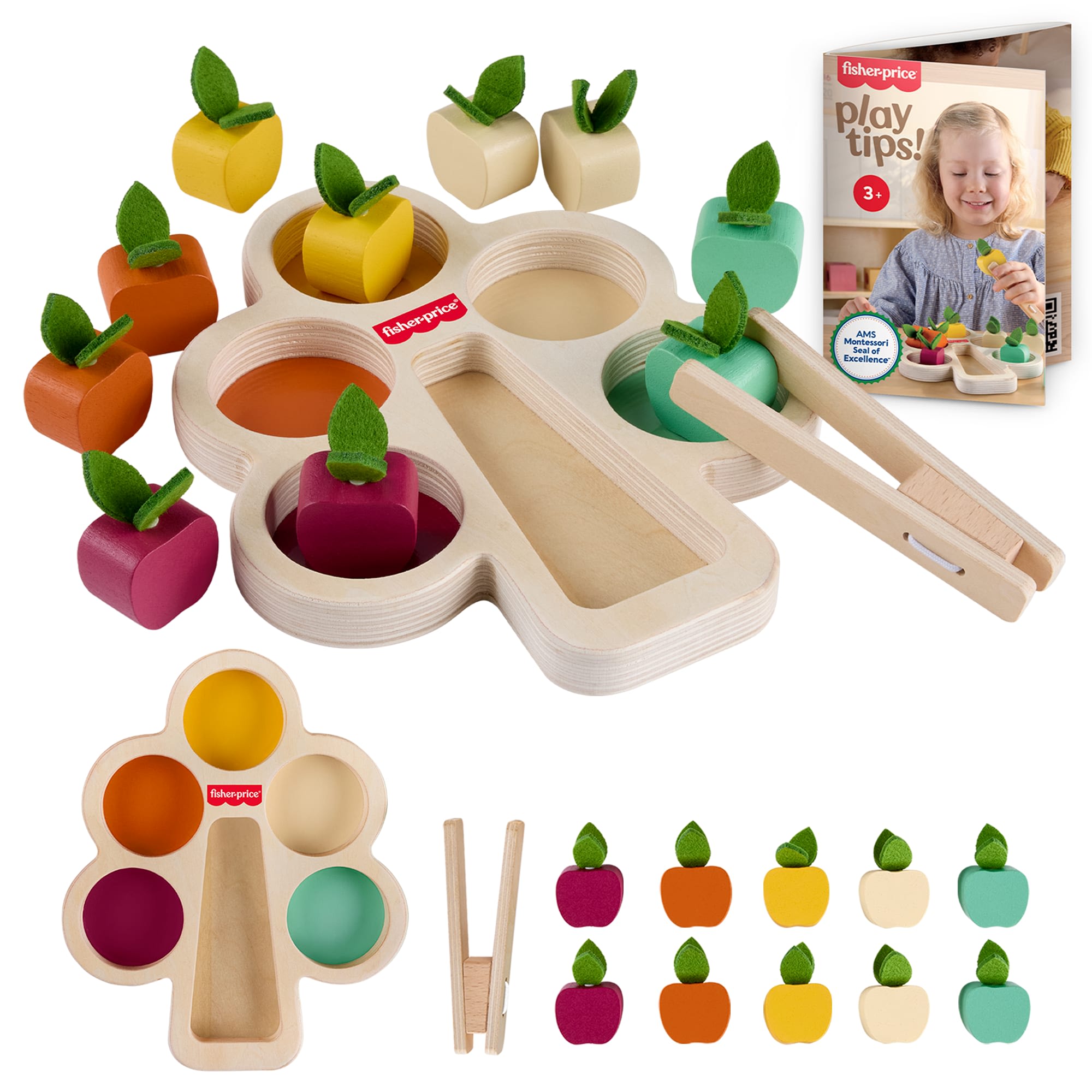 Image of Fisher-Price Wooden Sorting Tree 