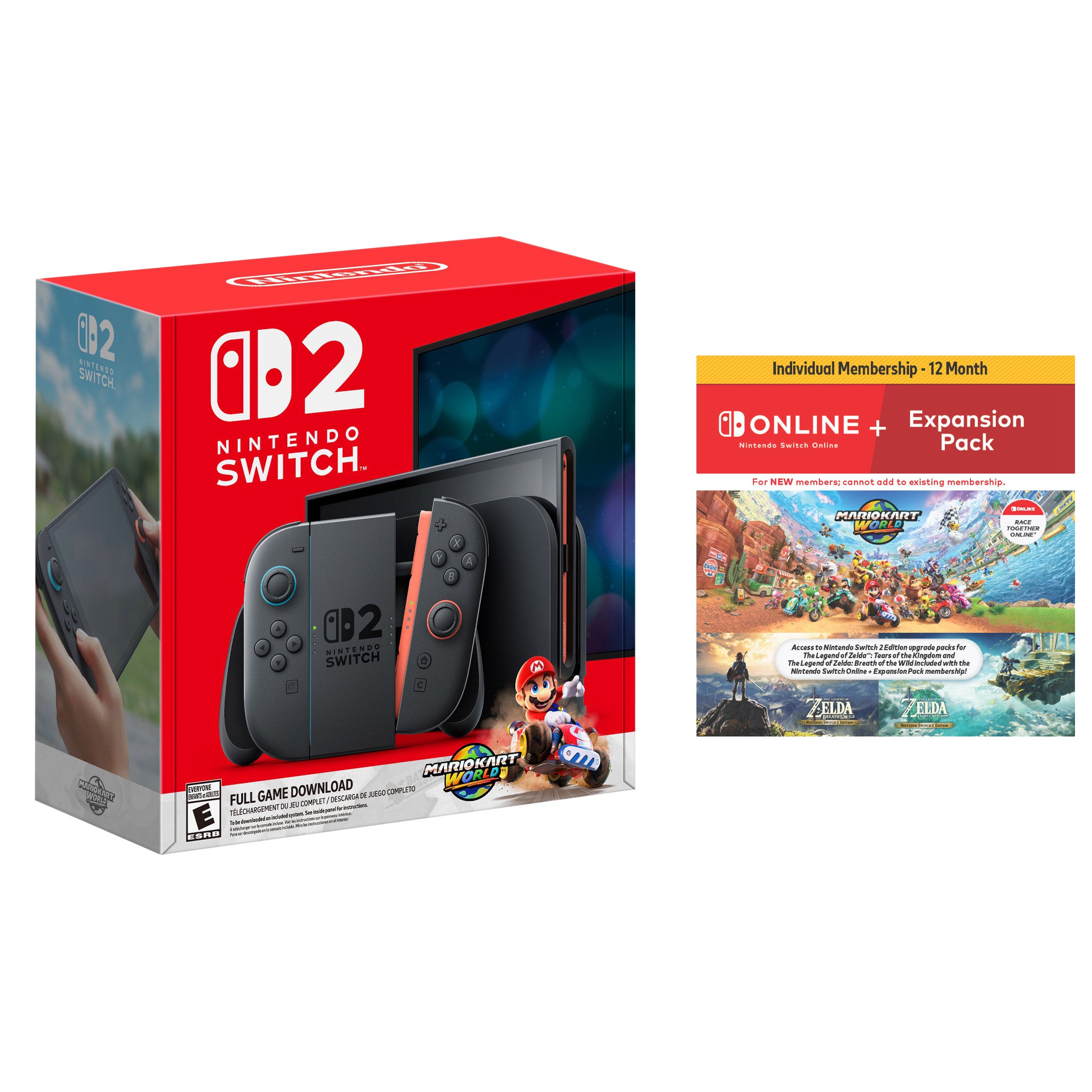 Nintendo Switch 2 and Mario Kart World Bundle