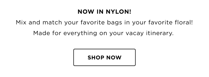 Mix and match your favorite bags in your favorite floral! Made for everything on your vacay itinerary.