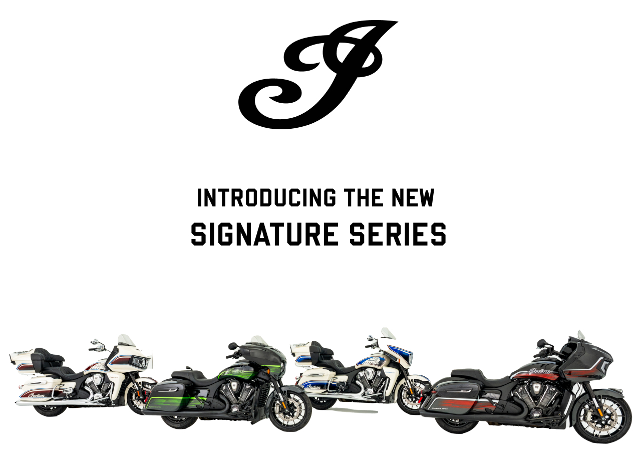 Introducing the New Indian Motorcycle Signature Series