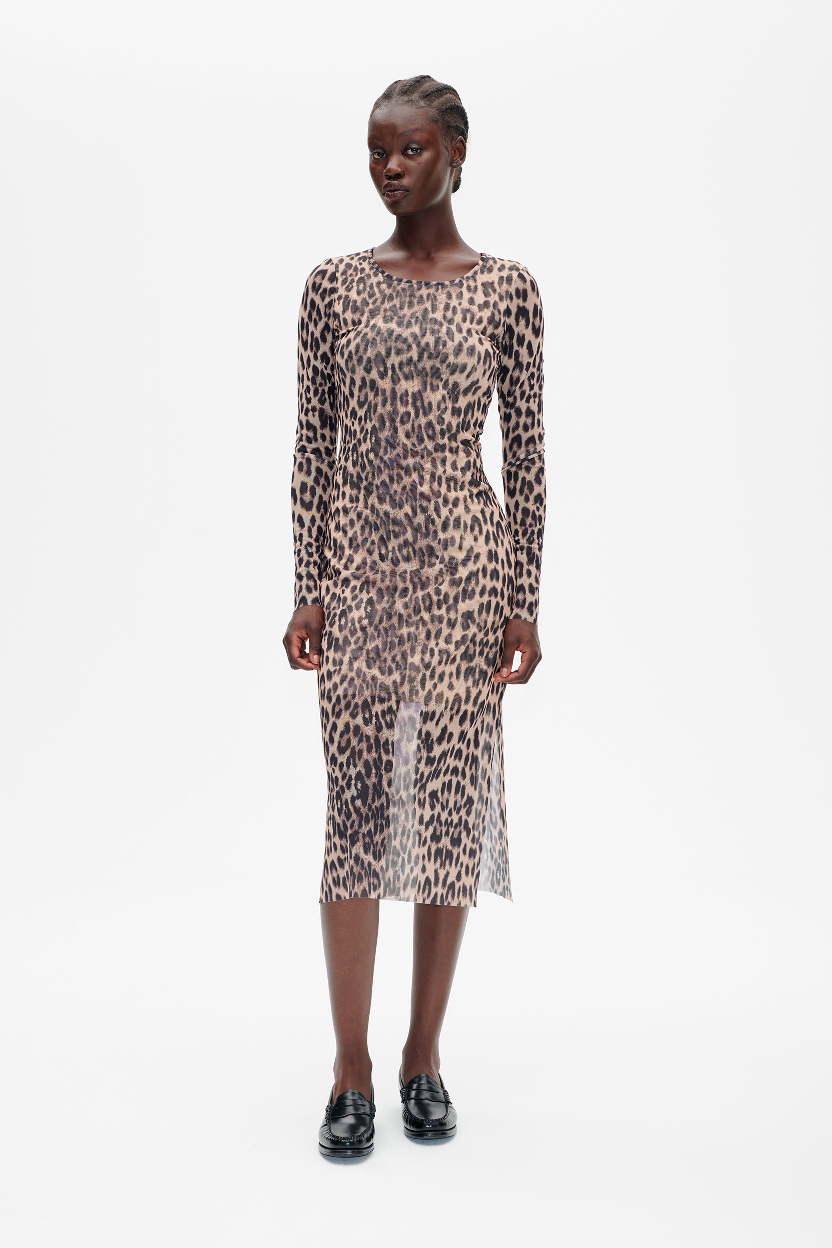 Image of JOLANDA DRESS | Brown Baum Leopard