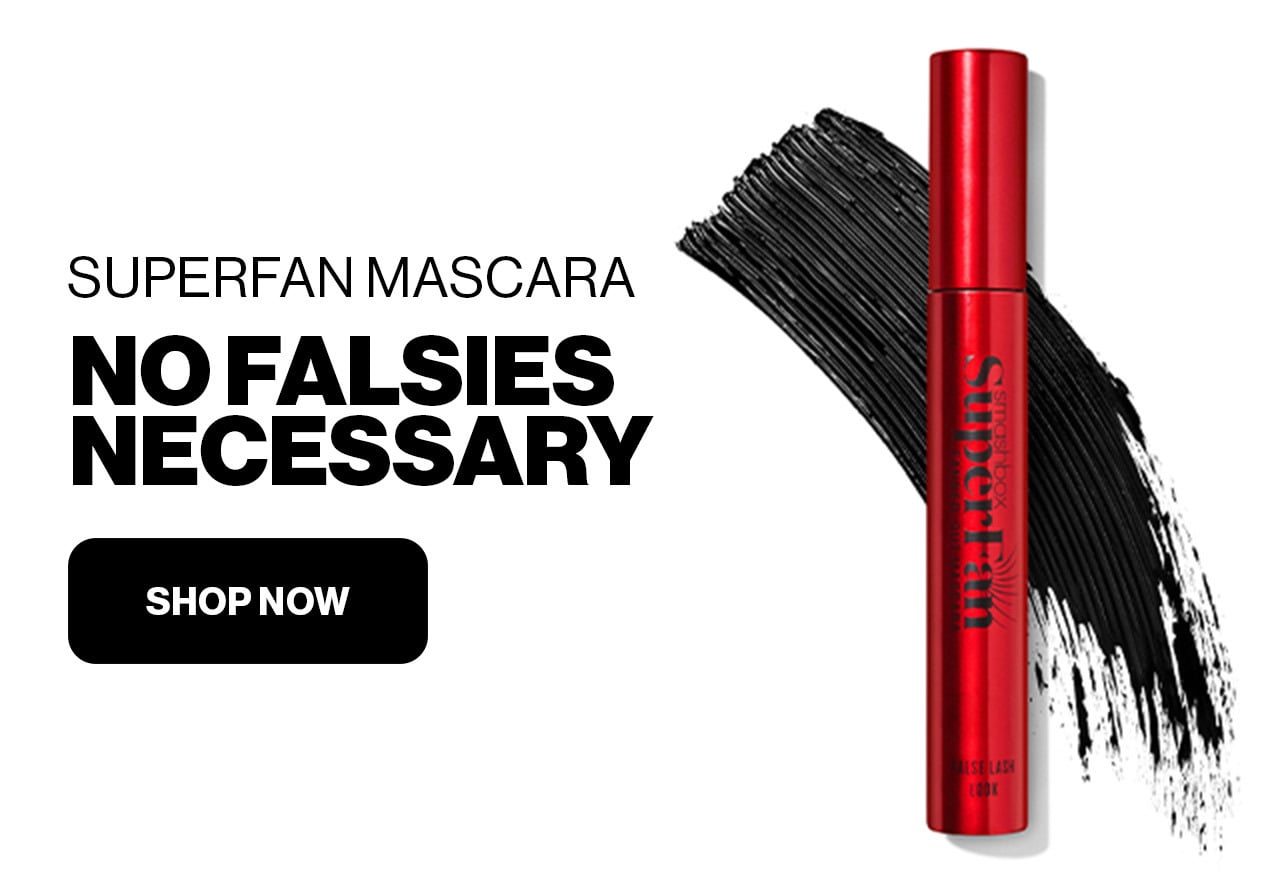 SUPERFAN MASCARA | NO FALSIES NECESSARY | SHOP NOW