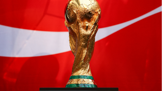 The World Cup trophy.