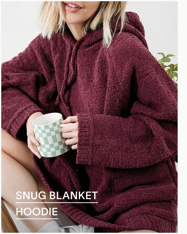 snug blanket hoodie