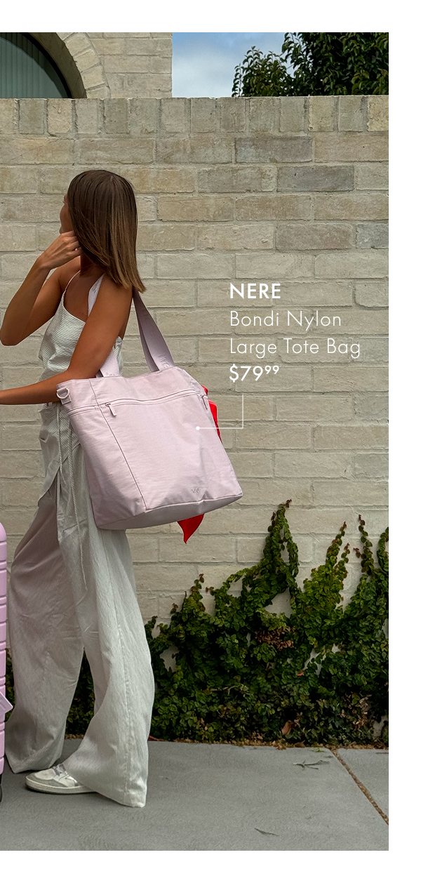 Bondi Nylon Large Tote Bag