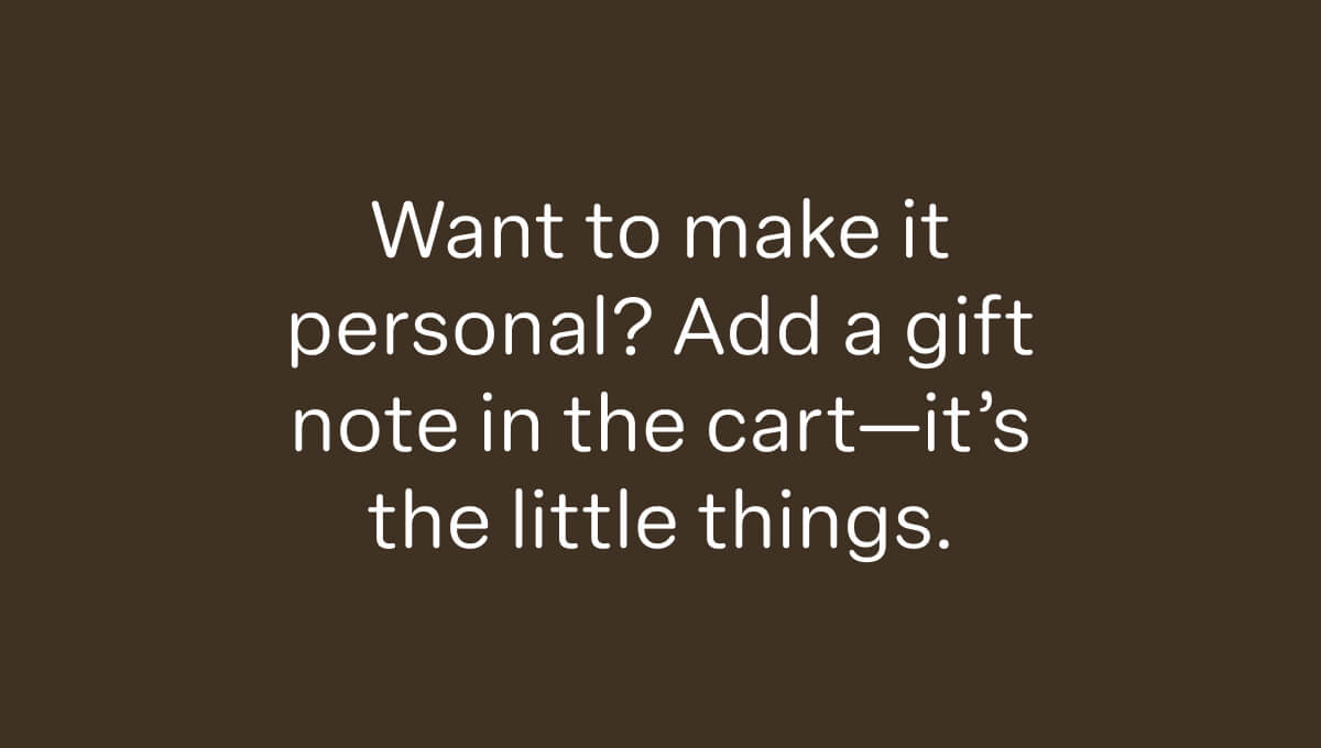 Gift note