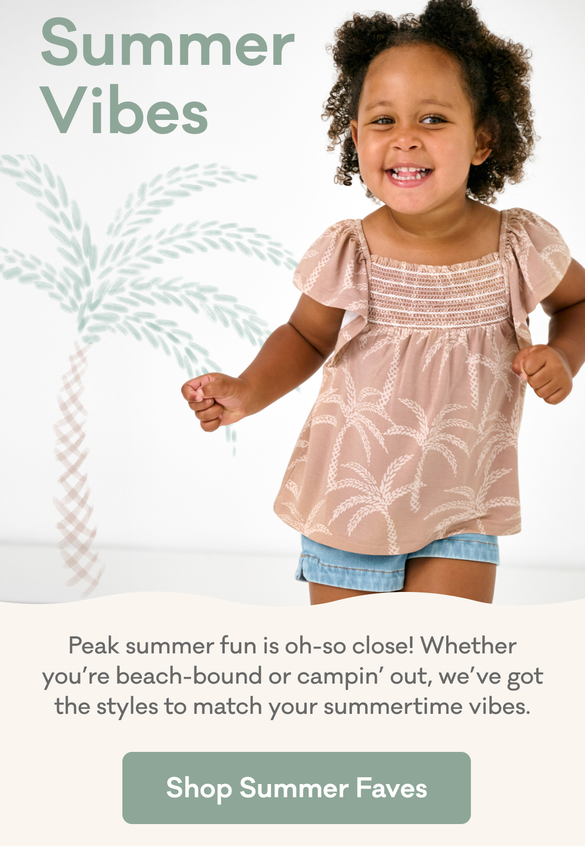 Summer Vibes | Peak summer fun is oh-so close! Whether you’re beach-bound or campin’ out, we’ve got the styles to match your summertime vibes. | Shop Summer Faves