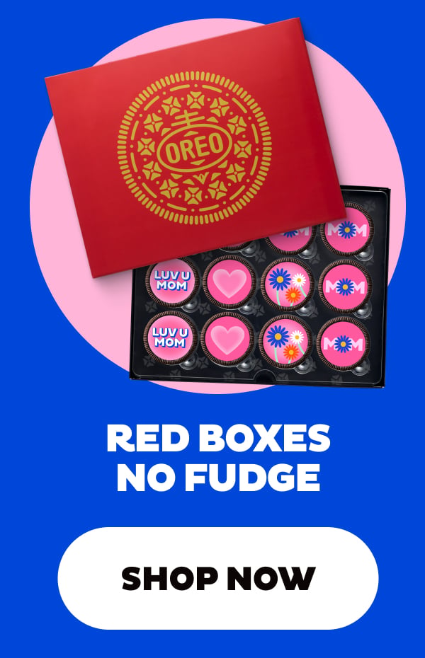 Red Boxes No Fudge. Shop Now
