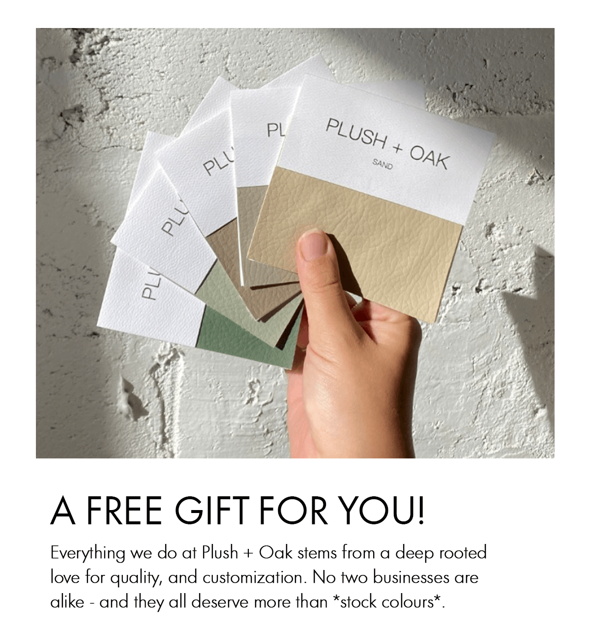 A Free Gift For You!