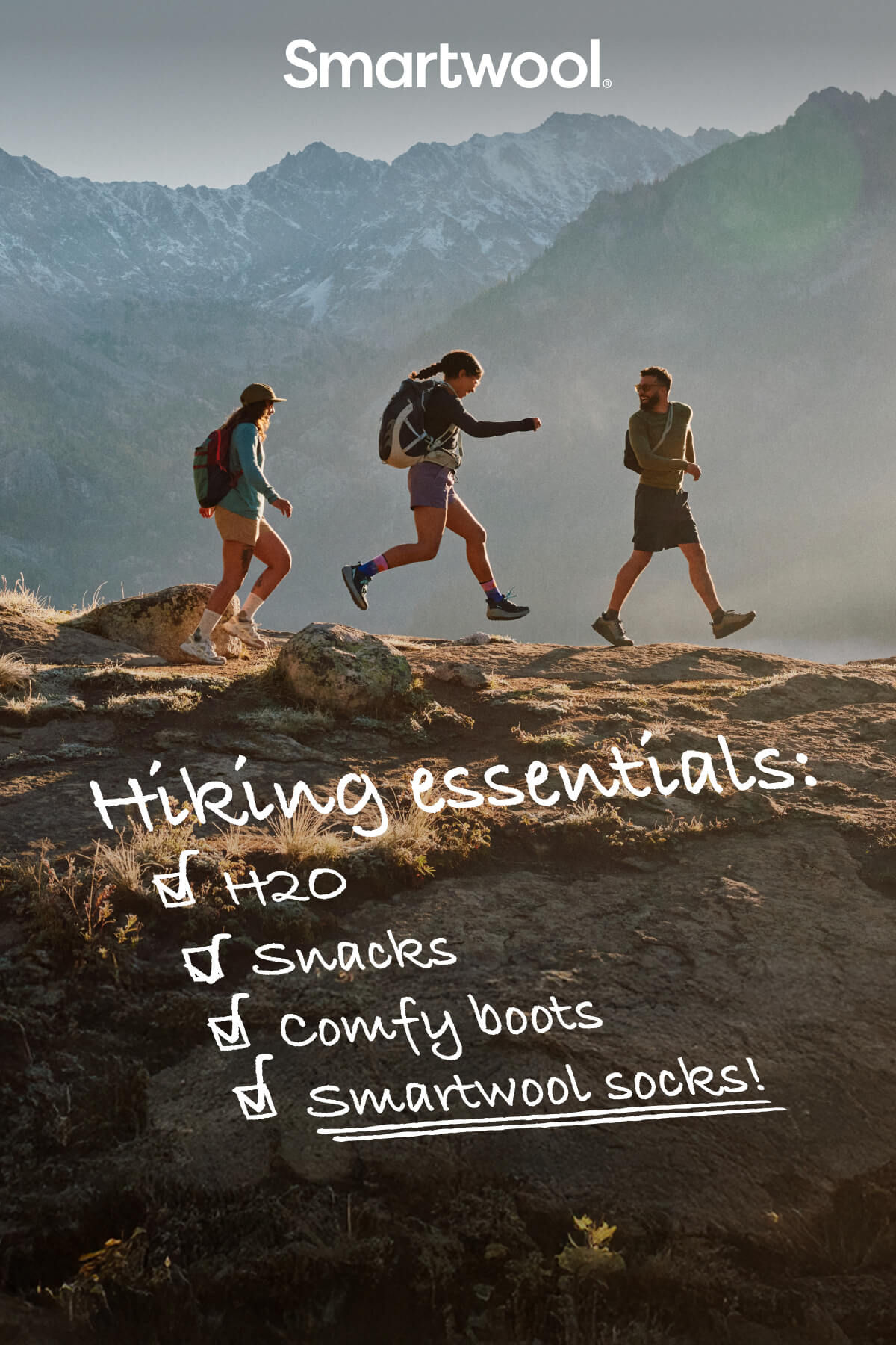 Hiking essentials.