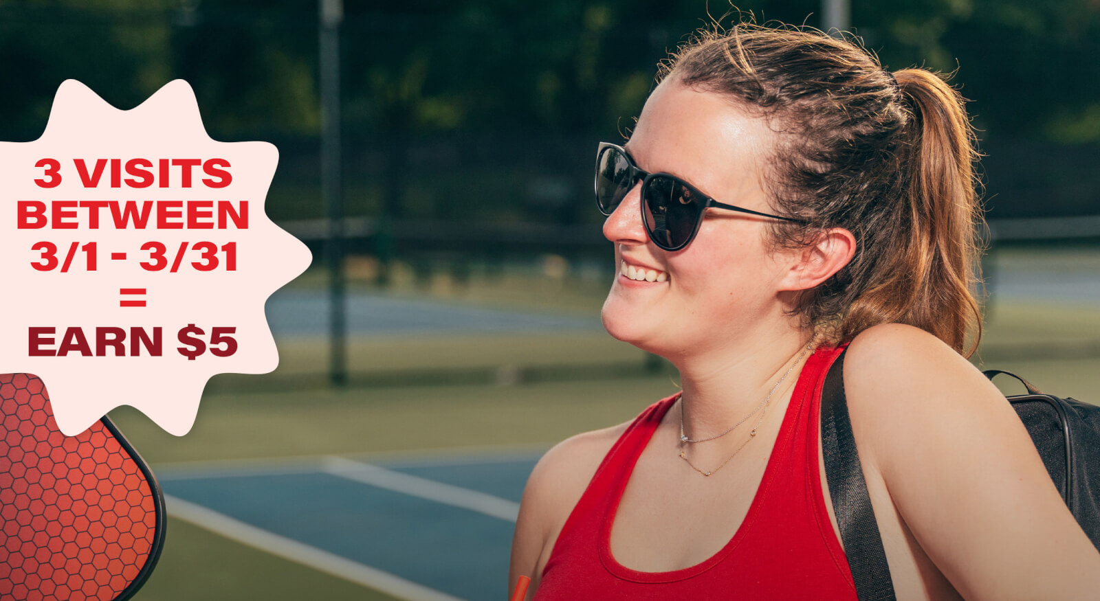 Ready for a challenge? Buy 3 times in March and get $5 in Banked Rewards added to your account!