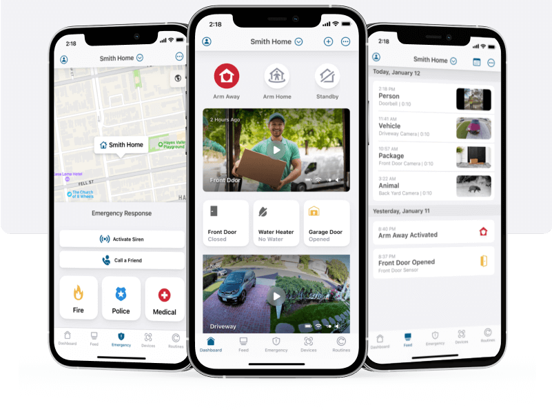 Arlo Monitoring in app