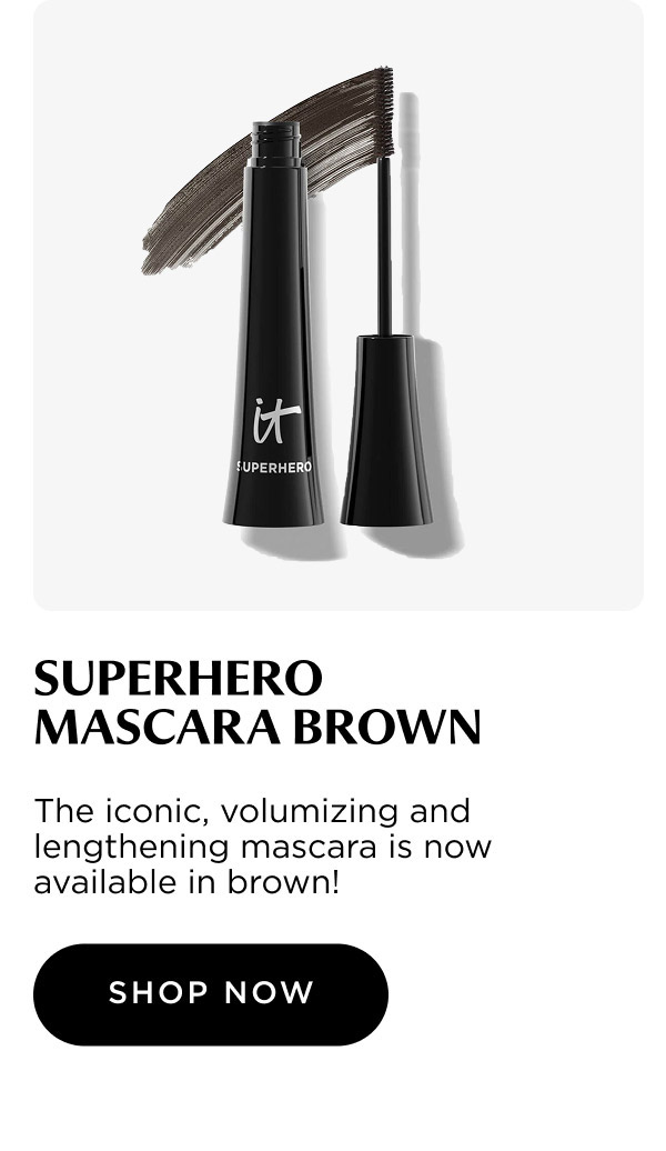 Superhero mascara brown