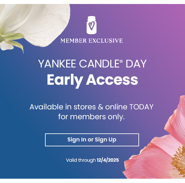 Rewards Candle Day Early Access