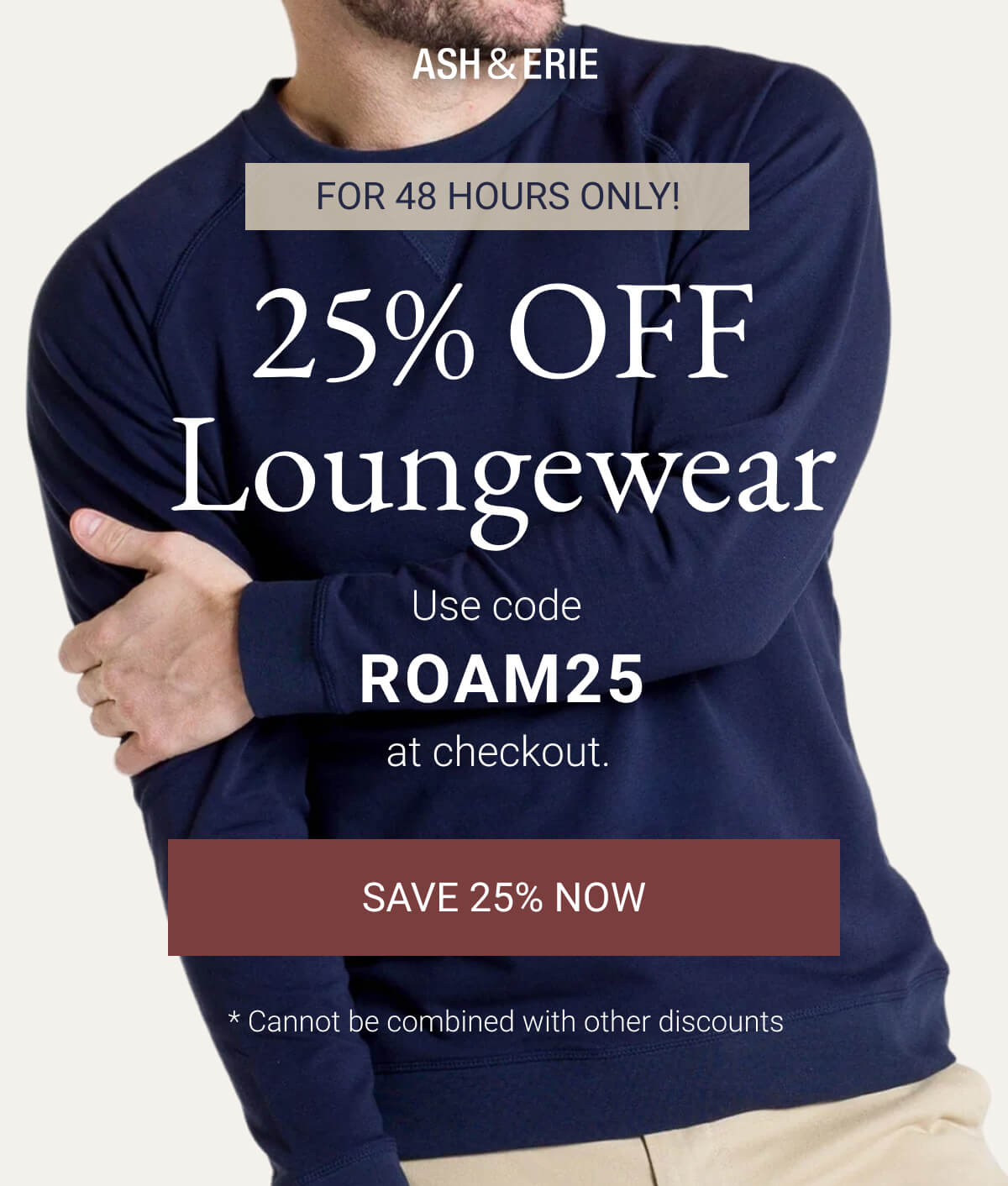 25% Off Loungewear for 48 Hours Only!