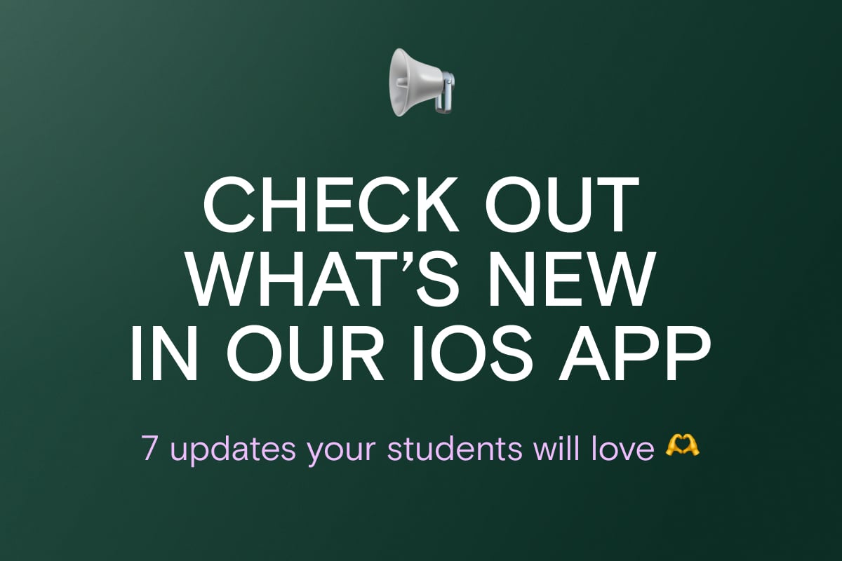 Teachable iOS updates LinkedIn post