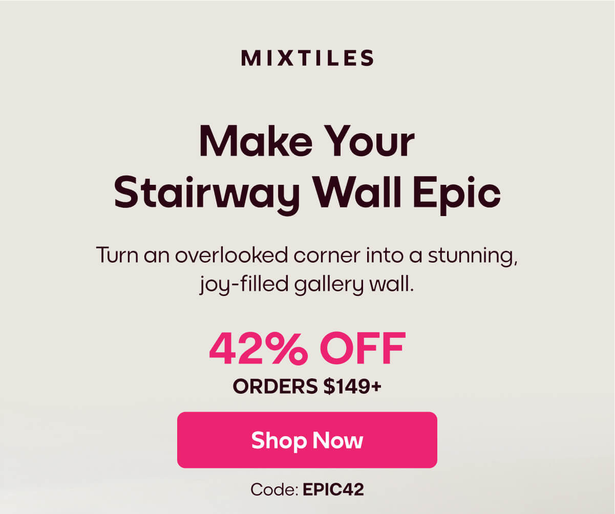 [MIXTILES] Turn an overlooked corner into a stunning gallery wall with Mixtiles. | ORDER NOW
