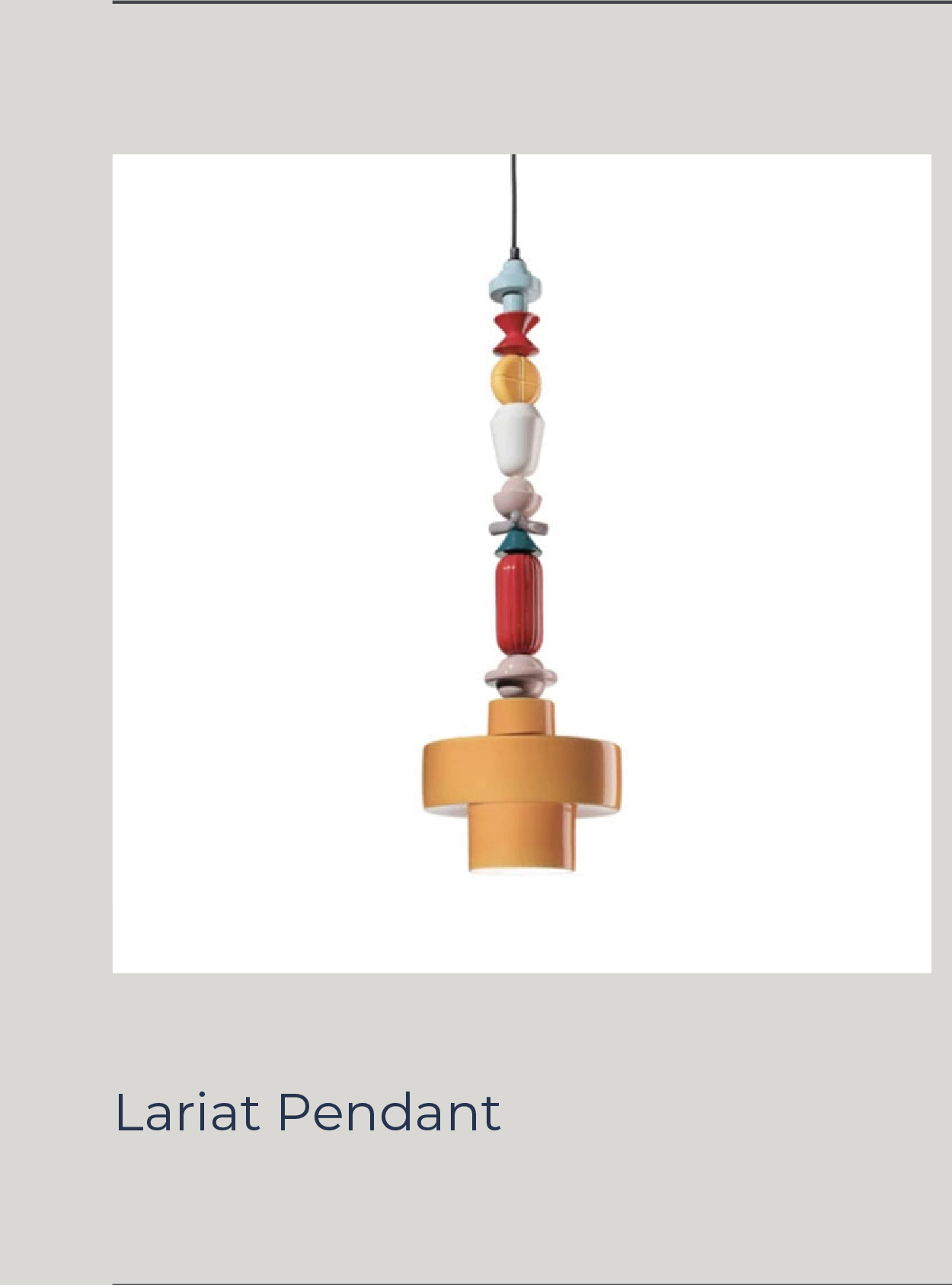 Lariat Pendant - Overstock
