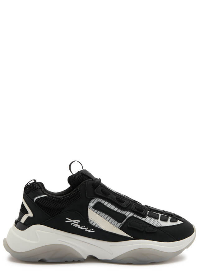 AMIRI Bone Runner panelled mesh sneakers